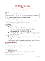 KẾ HOẠCH BÀI DẠY  BÀI 3  SINH HỌC 10  SÁCH CÁNH DIỀU