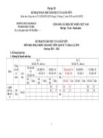 Phụ lục iii  môn sử địa 8 (23 24)