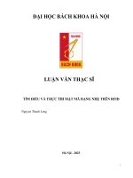 TÌM HIỂU VÀ THỰC THI MẬT MÃ HẠNG NHẸ TRÊN RFID