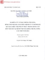 0144 nghiên cứu về đặc điểm lâm sàng hình ảnh nội soi giải phẫu bệnh lý và đánh giá kết quả điều trị polyp trực tràng bằng cắt đốt nội soi tại bv đa khoa t