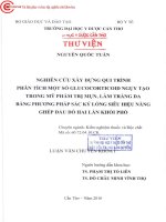 0108 nghiên cứu xây dựng quy trình định phân tích một số glucocorticoid ngụy tạo trong mỹ phẩm trị mụn làm trắng da bằng phương pháp sắc ký lỏng siêu hiệu