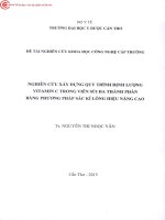0109 nghiên cứu xây dựng quy trình định lượng vitamin c trong viên sủi đa thành phần bằng phương pháp sắc kí lỏng hiệu năng cao