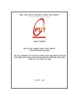 (Luận văn thạc sĩ) nghiên cứu đánh giá hiệu năng hệ thống truyền dẫn hợp tác noma có sử dụng chuyển tiếp eh với sự hỗ trợ của các phần tử irs
