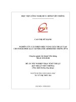 (Luận văn thạc sĩ) nghiên cứu cải thiện hiệu năng giải thuật tạo cga trong ipv6