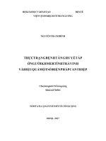 Thực Trạng Bệnh Tăng Huyết Áp Ở Người Khmer Tỉnh Trà Vinh Và Hiệu Quả Một Số Biện Pháp Can Thiệp.docx