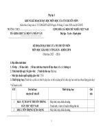 Kế hoạch giáo dục (phân phối chương trình), phụ lục 1 , 2, 3 môn giáo dục công dân lớp 8 sách kết nối tri thức với cuộc sống, chuẩn