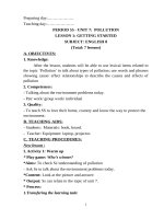 Giáo án tiếng anh lớp 8 sách global success học kì 2, soạn chuẩn chi tiết