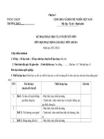 Kế hoạch giáo dục (phân phối chương trình), phụ lục 1 , 2, 3 môn giáo dục công dân lớp  6 sách kết nối tri thức với cuộc sống, chuẩn