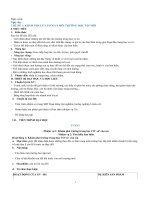 Giáo án hoạt động trải nghiệm lớp 6, sách chân trời sáng tạo, phần hoạt động giữa giờ