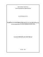 0740 nghiên cứu tổng hợp tính chất của vật liệu tio2 đơn pha và ứng dụng trong chế tạo nanocomposite ppytio2 luận văn tốt nghiệp