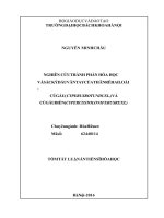 0796 nghiên cứu thành phần hóa học và các sắc ký dấu vân tay của thân rễ hai loài  củ gấu ( cyperus rotundus l) và củ gấu biển ( cyperus