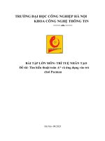 Tìm Hiểu Thuật Toán A Và Ứng Dụng Vào Trò Chơi Pacman.docx