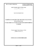 0736 nghiên cứu tổng hợp và đặc trưng điện cực titio2 pani titio2 pani cnts định hướng ứng dụng làm anot cho pin nhiên liệu vi sinh luận văn tốt nghiệp
