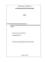 0735 nghiên cứu tổng hợp và đặc trưng hệ xúc tác trên cơ sở coban cho phản ứng tổng hợp fischer – tropsch ở áp suất thường luận văn tốt nghiệp