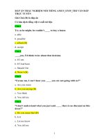 Đáp án trắc nghiệm nói – tiếng anh 5  en35 -02 tín chỉ - Sửa ngày 10.10.2025  thi vấn đáp trực tuyếnChú ý: Copy phần Mô Tả rồi dán vào file tài liệu Vì Câu hỏi và đáp án cập nhật được để ở phần Mô Tả hoặc Nội Dung 