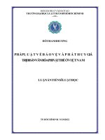 Pháp Luật Về Bảo Vệ Và Phát Huy Giá Trị Di Sản Văn Hóa Phi Vật Thể Ở Việt Nam.docx