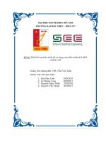 (Tiểu luận) đề tài thiết kế mạch đo nhiệt độ sử dụng cảm biến nhiệt độ lm35 và icl7107
