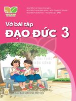 Vở bài tập đạo đức 3 – kết nối tri thức với cuộc sống