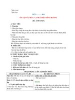 Giáo án dạy thêm ngữ văn 8 kết nối tri thức văn bản ca huế trên sông hương kntt