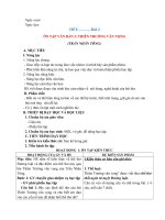 Giáo án dạy thêm ngữ văn 8 kết nối tri thức thiên trường vãn vọng