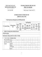 Mục Tiêu Gdnh 4 Tuổi 2023 - 2024( Chuẩn).Docx