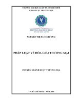 Pháp luật về hòa giải thương mại