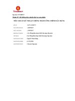 Hướng dẫn thi công nghiệm thu công tác chống thấm công trình xây dựng