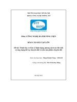 Báo cáo bài tập lớn đề tài trình bày cơ bản về định dạng, phong cách các file ảnh và ứng dụng hỗ trợ chuyển đổi và nêu sản phẩm chuyển đổi
