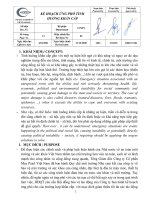 31  quy trình ứng phó tình huống khẩn cấp