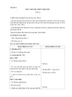 Giáo án Toán lớp 4 tuần 4