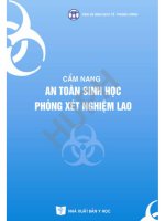 Cẩm nang an toàn sinh học phòng xét nghiệm laotuberculosis laboratory biosafety manual