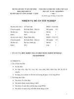 Đồ án tốt nghiệp kỹ thuật điện tử truyền thông điều khiển xe lăn điện bằng giọng nói hoặc smartphone