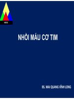 NHỒI MÁU CƠ TIM LÂM SÀNG KHÁM BỆNH