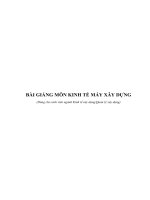 Bài Giảng Kinh Tế Máy Xây Dựng.pdf
