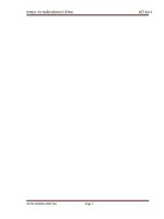 Đồ án thiết kế biệt thự 3 tầng sinh viên UTDT