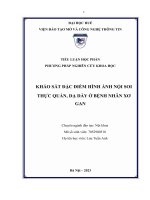 TIỂU LUẬN PHƯƠNG PHÁP NGHIEN CỨU KHOA HỌC