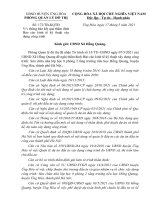 Bao cao tham dinh cai tao truong tieu hoc hong quang