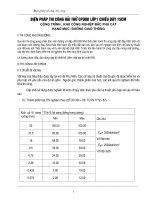 Biện pháp thi công rải thử CPĐD II lớp 1 2, thuyết minh và bản vẽ