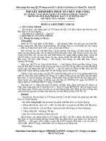 Biện pháp thi công QL279 đoạn nối QL3 với QL2