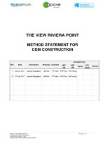 Phương pháp cọc đất thi công tầng hầm – Thi công CDM