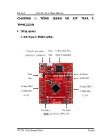 Ứng dụng KIT TIVA C TM4C123G