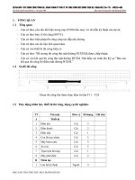 Biện pháp thi công mặt đường bê tông xi măng, thuyết minh và bản vẽ