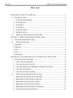 Đồ án thiết kế cung cấp điện cho căn hộ sinh viên UTDT