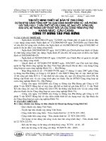 Biện pháp thi công thiết kế cầu cảng, kè, nạo vét, đường bãi, kho CFS, các công trình phụ trợ