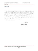 Đồ án hoàn chỉnh thiết kế cung cấp điện cho công trình dân dụng sinh viên UTDT