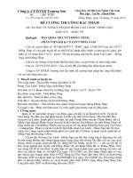 Biện pháp thi công bắc thấm đường nhánh, thuyết minh và bản vẽ