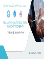 Siêu âm đánh giá ống dẫn trứng