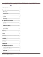 Biện pháp san lấp mặt bằng Dự án nâng cấp đô thị vùng đồng bằng sông Cửu Long, thuyết minh và bản vẽ