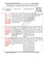 Tổng hợp 49 sự cố hố đào sâu trong và ngoài nước