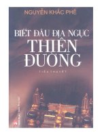 Biết đâu địa ngục thiên đường   tiểu thuyết